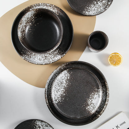 Aloha 16-Piece White Stoneware Set
